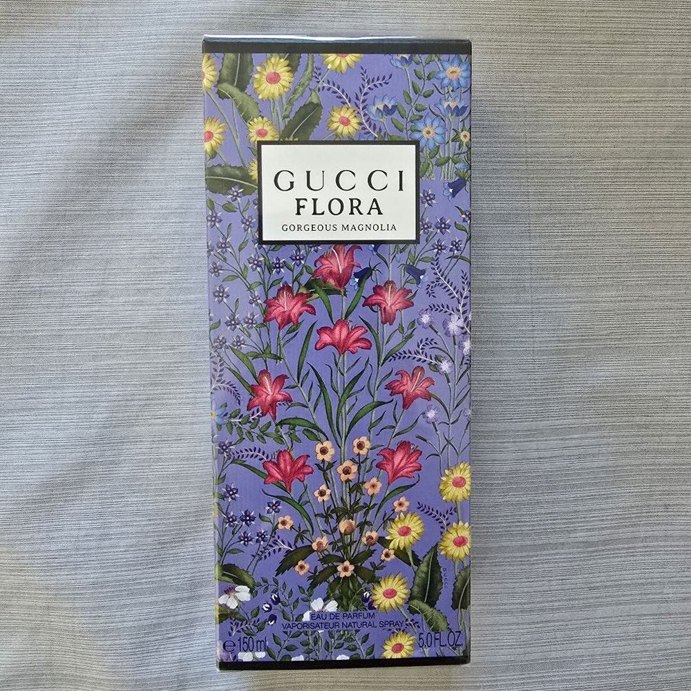 BNIB! Gucci Flora Gorgeous Magnolia EDP 5 fl oz